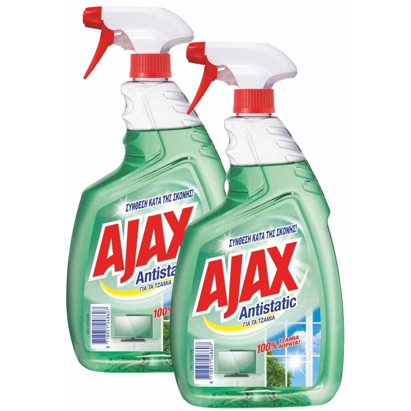 AJAX ANTISTATIC ΓΙΑ ΤΑ ΤΖΑΜΙΑ ΑΝΤΛΙΑ 750ML
