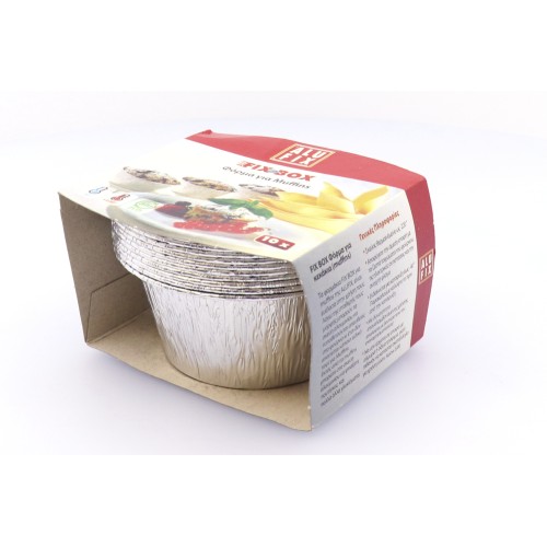 ALUFIX ΣΚΕΥΟΣ ΑΛΟΥΜΙΝΙΟΥ ΓΙΑ MUFFINS 10TΜΧ