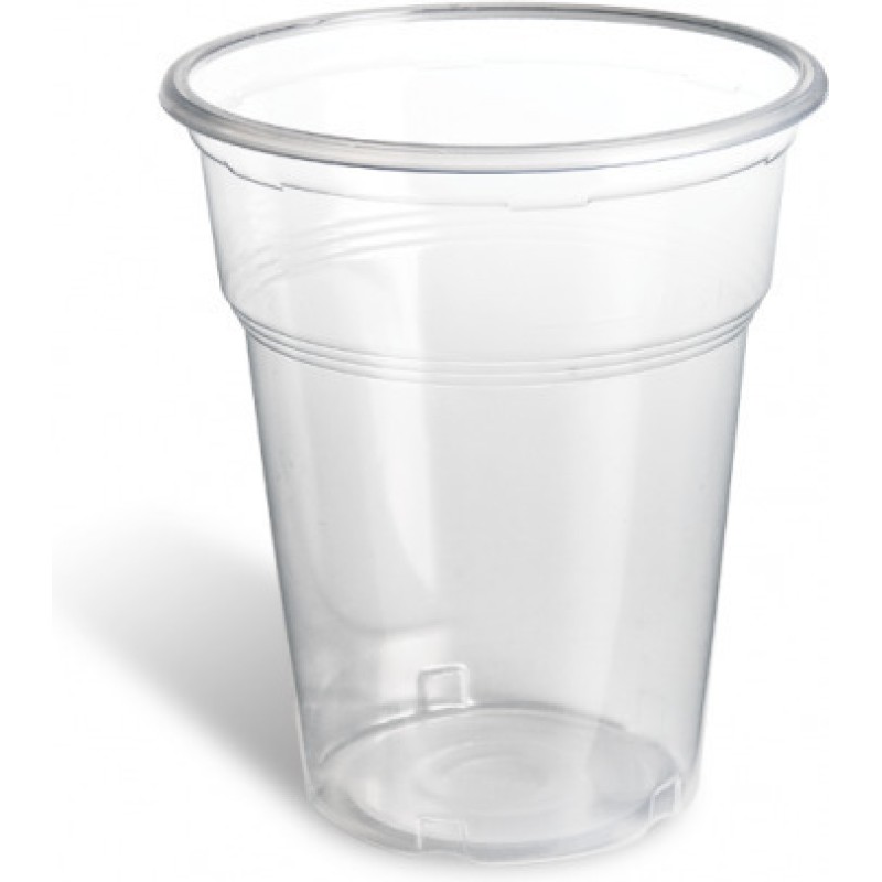 ΠΟΤΗΡΙ ΚΡΥΣΤΑΛ ΦΡΑΠΕ 330ML PP (508)  50ΤΜΧ