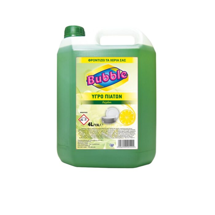 BUBBLE ΥΓΡΟ ΠΙΑΤΩΝ ΛΕΜΟΝΙ   4L