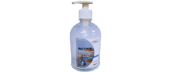 ΑΠΟΛΥΜΑΝΤΙΚΟ ΥΓΡΟ ΜΕ ΒΑΛΒΙΔΑ 500ML BACTIFIN (ΕΟΦ)
