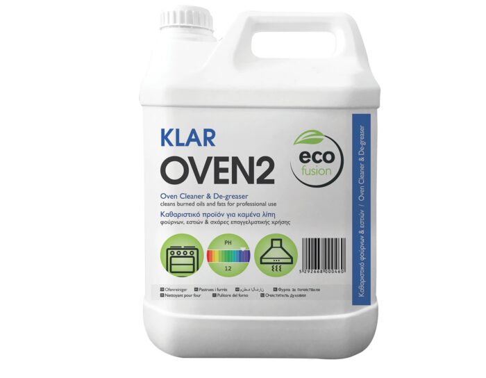 KLAR OVEN2 5L ΠΑΝΙΣΧΥΡΟ ΚΑΘΑΡΙΣΤΙΚΟ ΓΙΑ ΚΑΜΕΝΑ ΛΙΠΗ GRILL