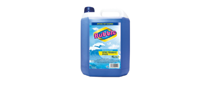 BUBBLE ΥΓΡΟ ΓΕΝΙΚΟΥ ΚΑΘΑΡΙΣΜΟΥ ΘΑΛΛΑΣΙΑ ΑΥΡΑ 4L