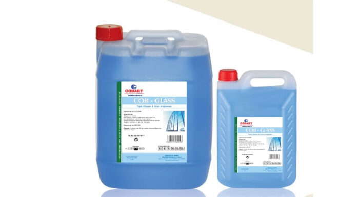 COB GLASS ΥΓΡΟ ΤΖΑΜΙΩΝ ΜΠΛΕ 4L
