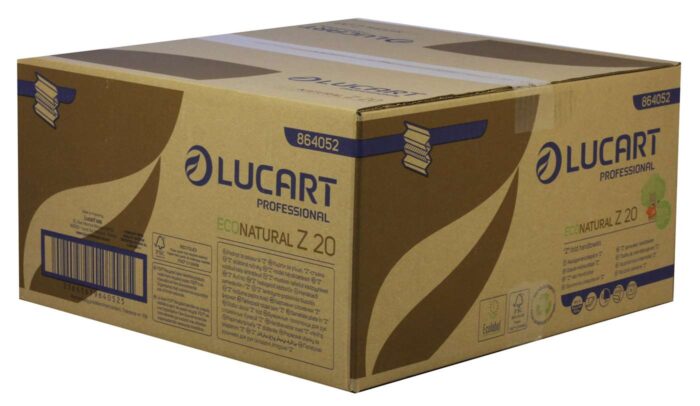 LUCART ECONATURAL ΧΕΙΡΟΠΕΤΣΕΤΑ Ζ20 FOLD 2Ply - Image 2