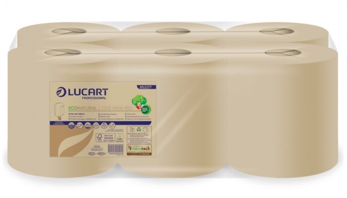 LUCART ECONATURAL L-ONE MAXI 450Φ ΧΕΙΡΟΠΕΤΣΕΤΑ 6 ΡΟΛΑ - Image 3