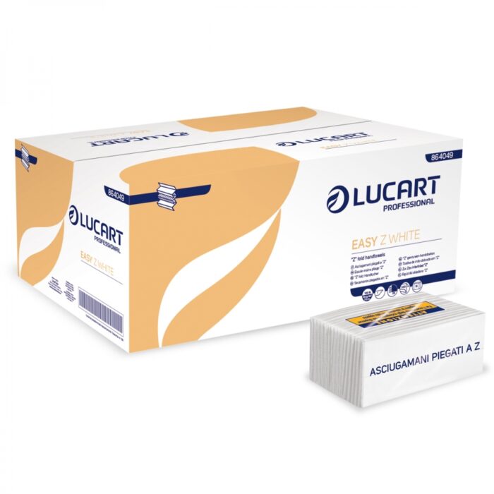 LUCART ΧΕΙΡΟΠΕΤΣΕΤΑ EASY WHITE Z1 23X23 5cm 15X330