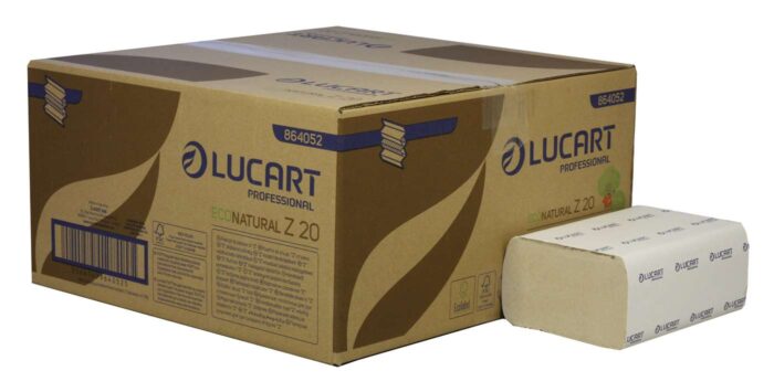 LUCART ECONATURAL ΧΕΙΡΟΠΕΤΣΕΤΑ Ζ20 FOLD 2Ply